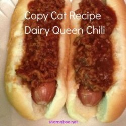 Copy Cat Dairy Queen Hot Dog Chili