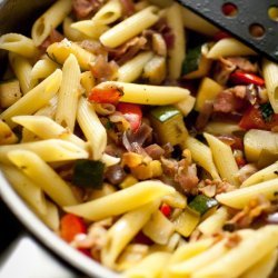 Bacon and Pepper Pasta