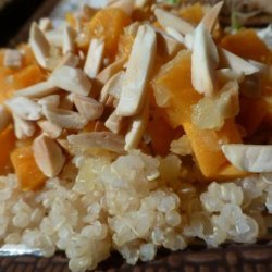 Quinoa With Sweet Potato and Mushrooms