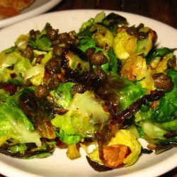 Leaves of Brussels Sprouts in Browned Butter