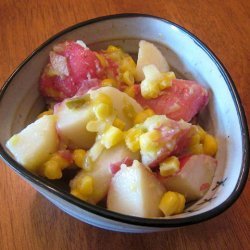 Potato Salad With Corn and Jalapeno Vinaigrette