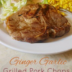 Pork chops with Garlic and Ginger