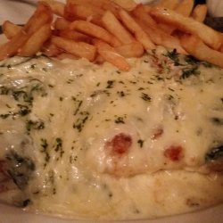 Baked Haddock With Spinach
