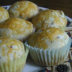 Bacon and Cheese Muffins.