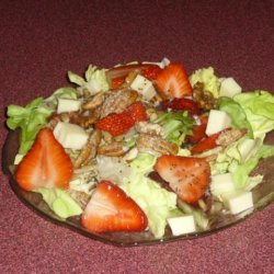 Strawberry Salad With Monterey Jack