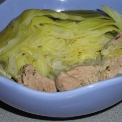 Lamb (Or Chicken or Veal) With Cabbage Stew