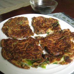 Korean Scallion Pancakes -- Pa Jun