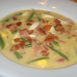Home-Style Chicken and Ham Soup