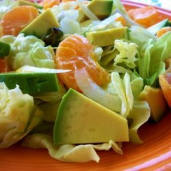 Avocado-Orange Salad (For Two)