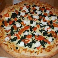 Spinach and Ricotta Pizza