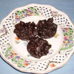 Chocolate Blocks With Fruits and Nuts