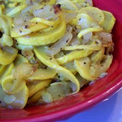 Stewed Summer Squash and Onions