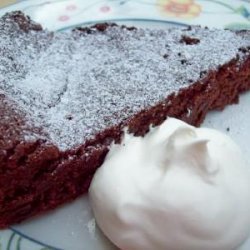 Sunken Chocolate Cake