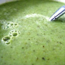 Pea and Pesto Soup - Nigella Lawson