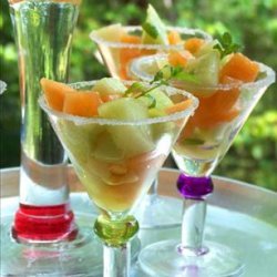 Mojito-Style Melon Salad
