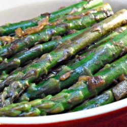 Asparagus With Caramelized Onions