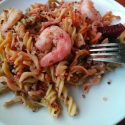 Garlic Shrimp and Pasta