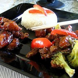 Beef and Peppers...a Taste of the Orient!
