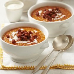 Red Lentil and Chorizo Soup