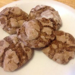 Gluten Free Chocolate Crinkle Cookies-For Passover!