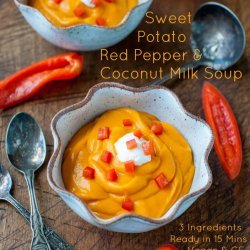 Sweet Potato & Red Pepper Soup