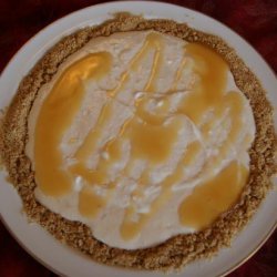 No Bake Butterscotch and Cream Cheesecake (Low Fat)