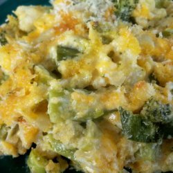 Broccoli-Cauliflower Gratin (Scd)