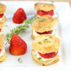 Strawberry Cream Puffs