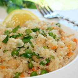 Quick Moroccan Chickpea and Vegetable Couscous