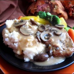 Stove Top Pork Chops With Gravy