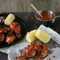 Chicken With Mango Barbecue Sauce