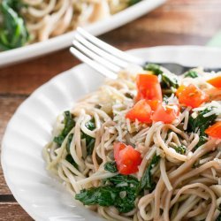 Spinach With Angel Hair Pasta