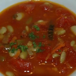 Spicy Tomato and Bean Soup