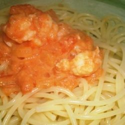 Shrimp and Pasta Picante
