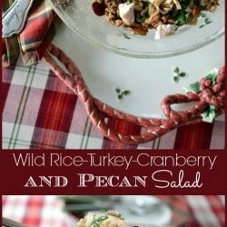 Turkey, Wild Rice and Cranberry Salad