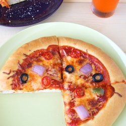 Pizza - Homemade, Thick Crust