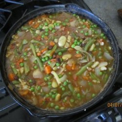 Moroccan-Spiced Fava Bean Stew