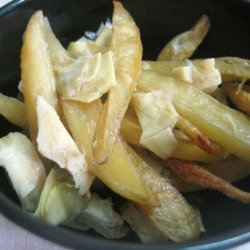 Roasted Lemon Potatoes With Artichokes
