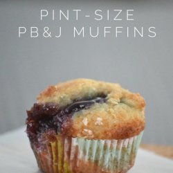 Pint-Size Pb & J Muffins