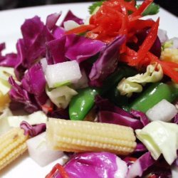 Asian Chopped Vegetable Salad