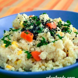 Millet With Sweet Vegetables