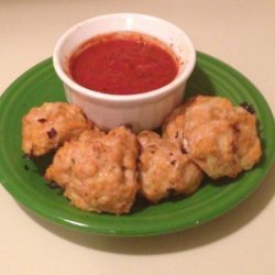 Chicken Parmesan Meatballs (Low-Carb)