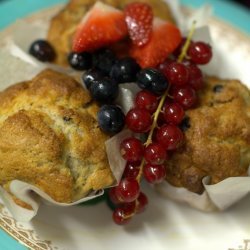 Buttermilk Mixed-Berry Muffins