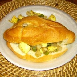 Moroccan Style Potato and Egg Sandwiches