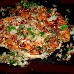 Pecan and Panko Crusted Chicken Breasts