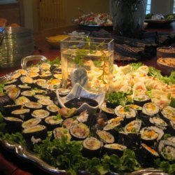 Crab and Avocado Roll - Sushi