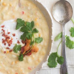 Creamed Chicken and Corn Soup