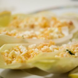 Endive Boats With Smoked Salmon