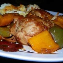 Asia Style Chicken Drumsticks in the Crock Pot
