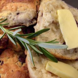 Olive and Rosemary Quickbread